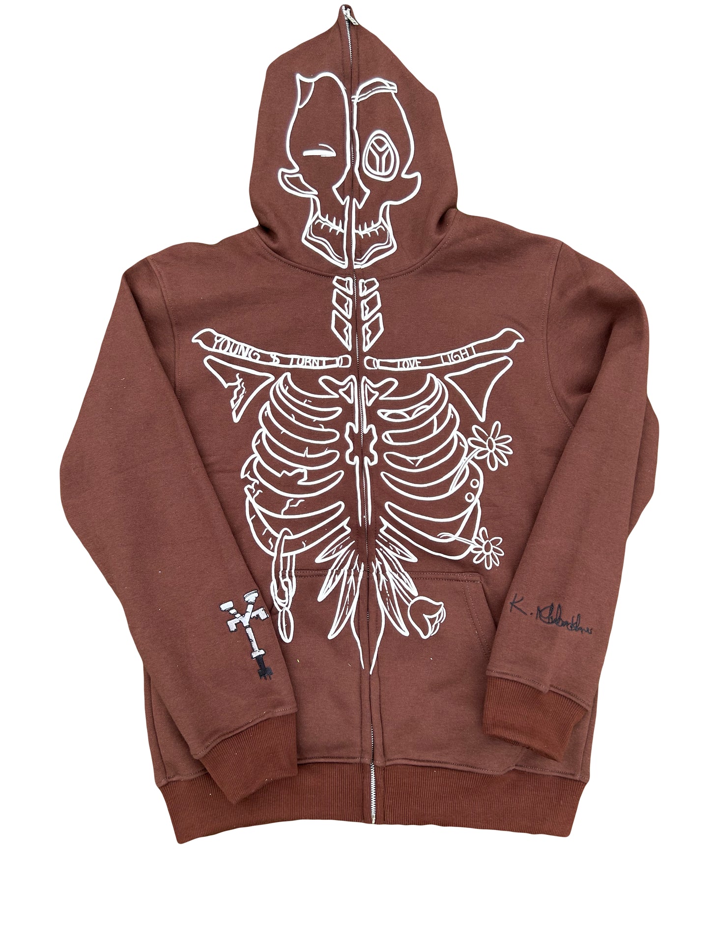 Brown Full Zip