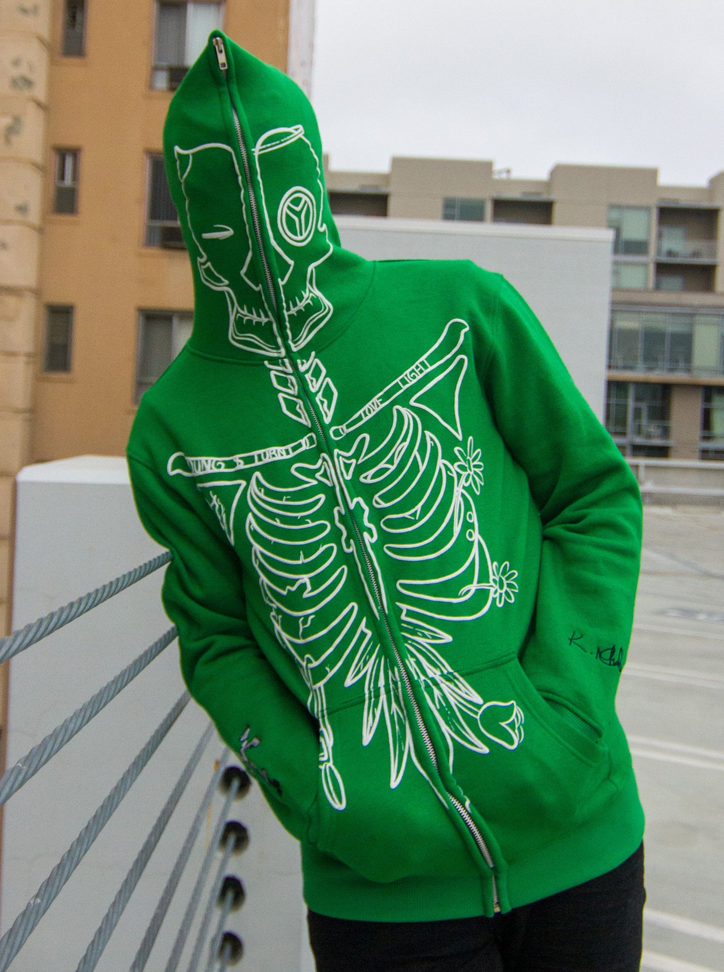 Green Full Zip