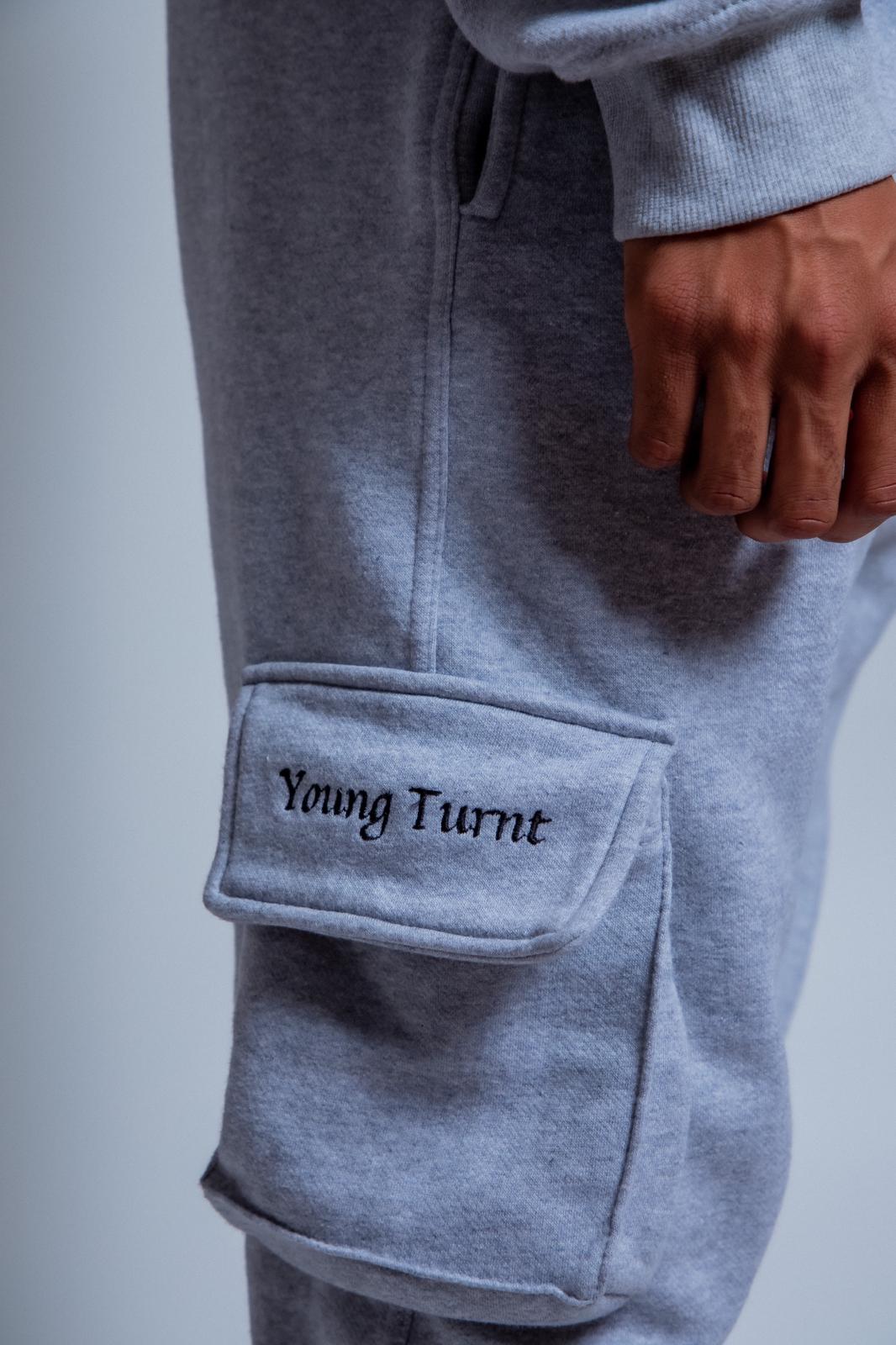 Grey “ Life is a game, take control” Sweatsuit