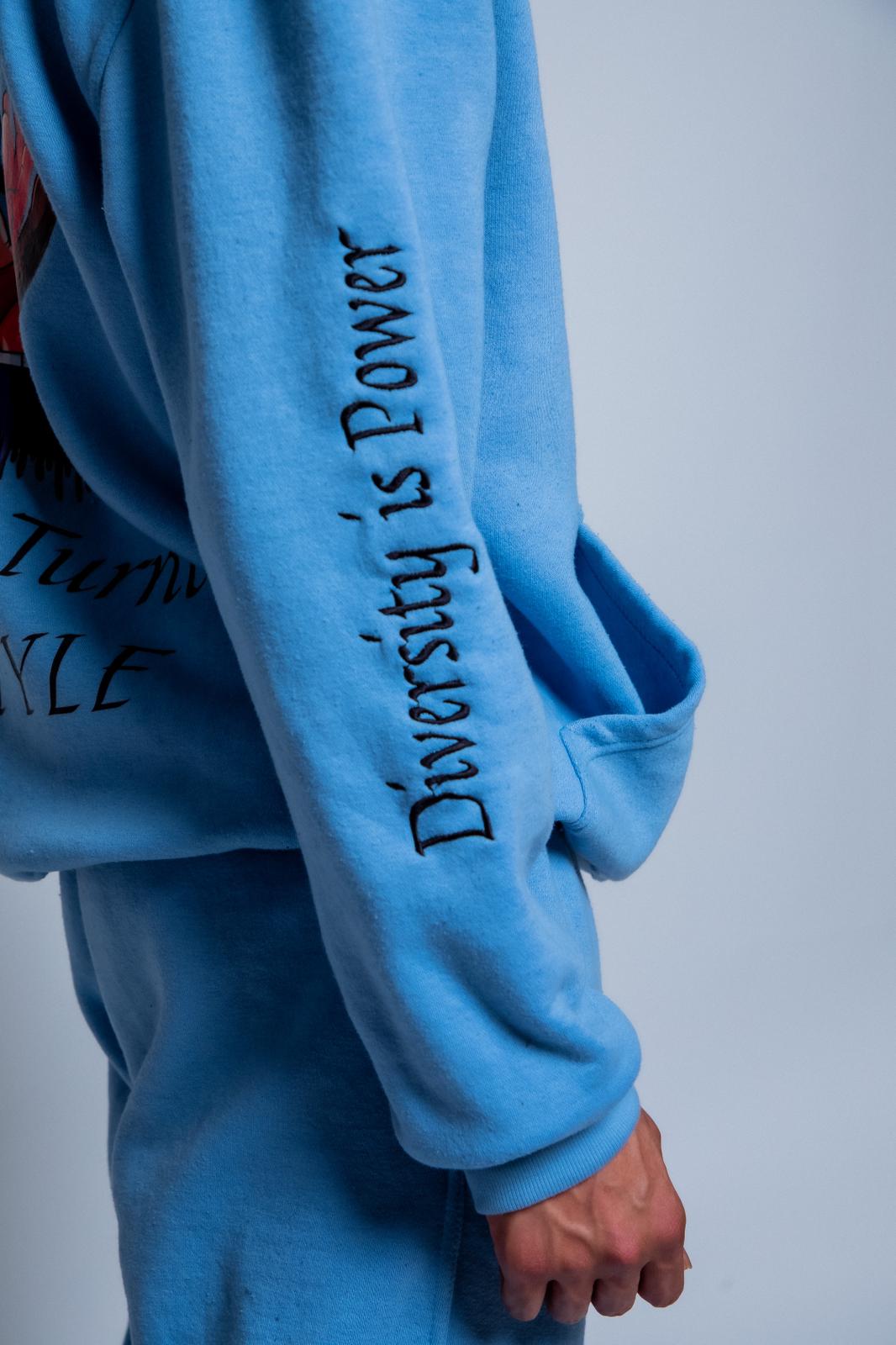 Babyblue “Diversity is power” Sweatsuit