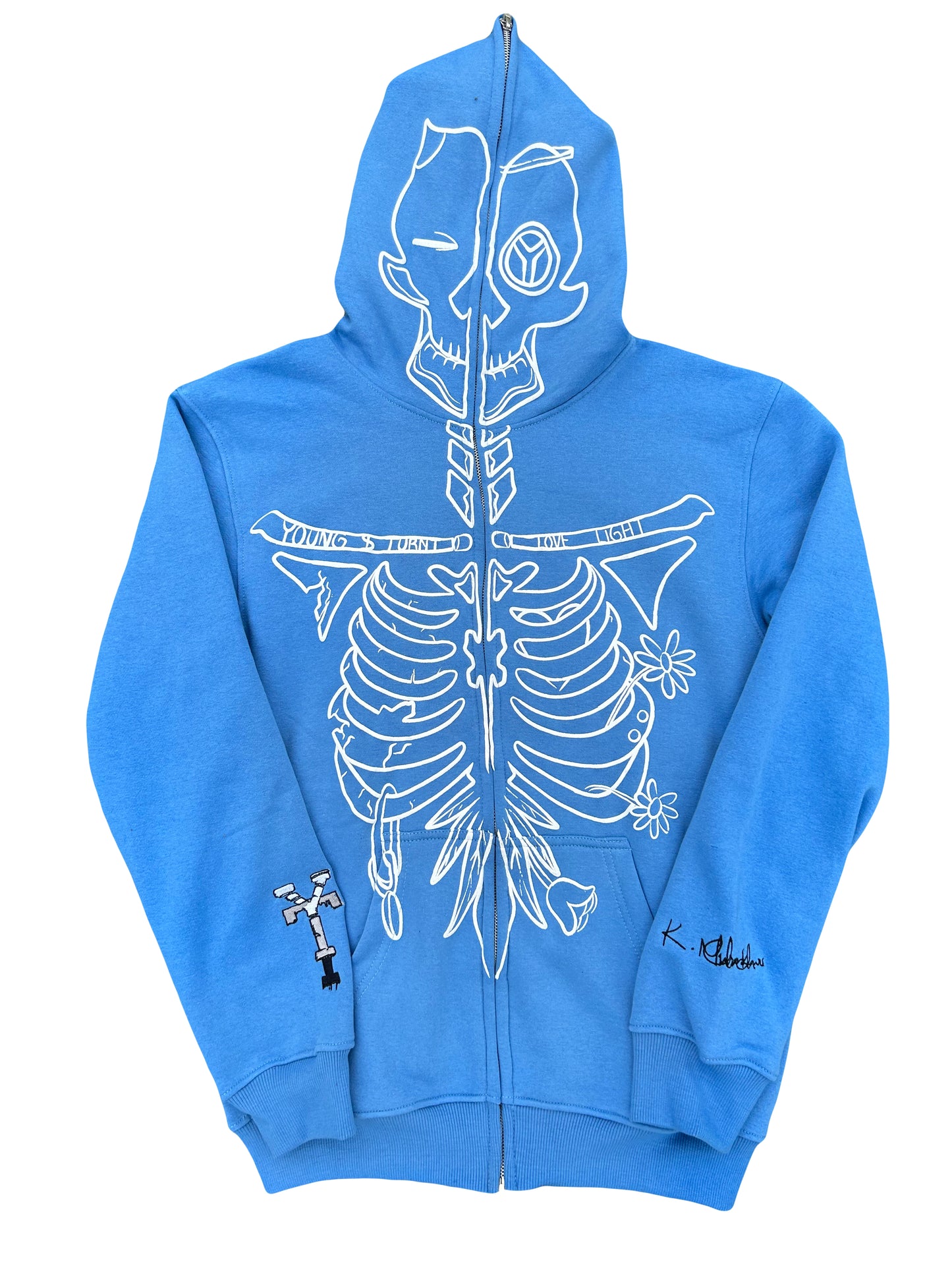 Blue Full zip